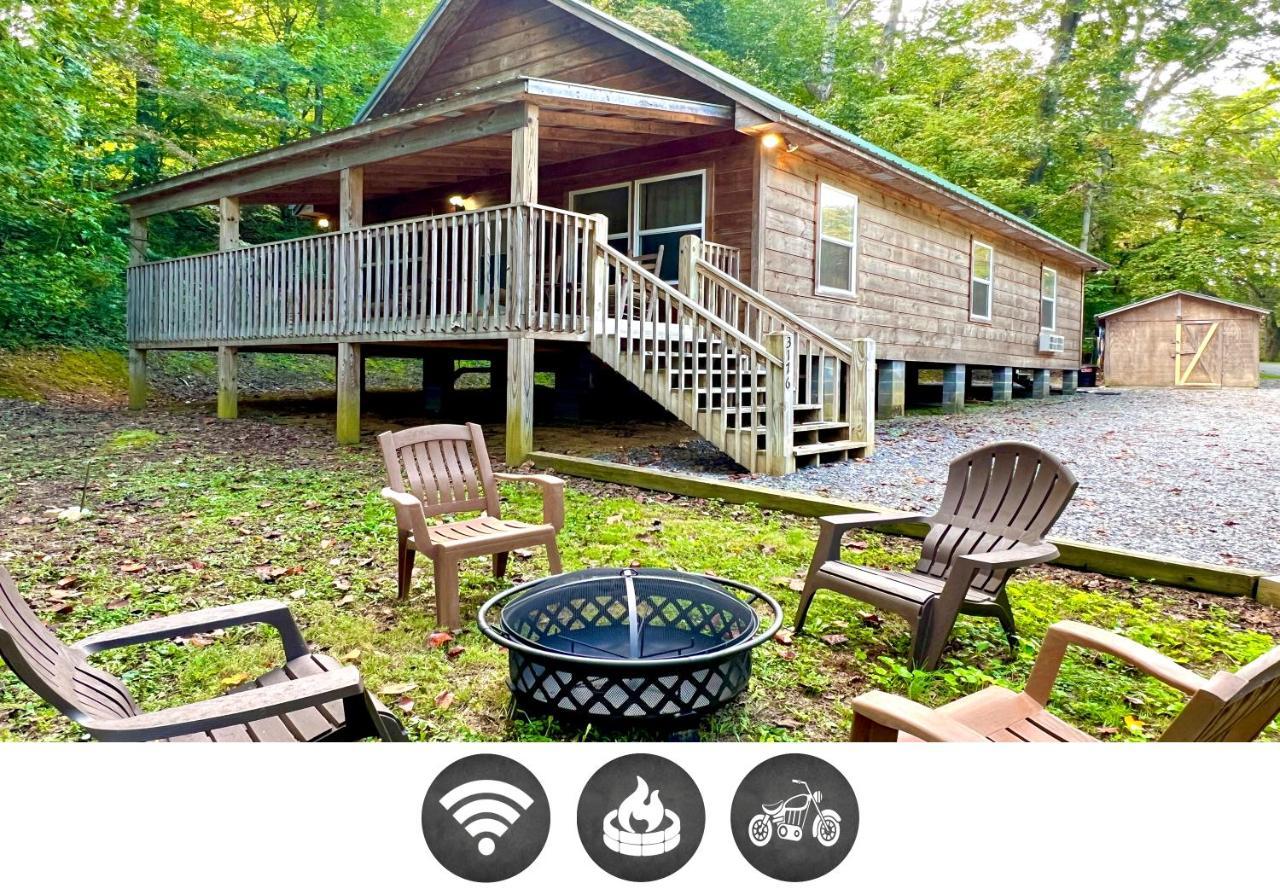 סביירוויל Tranquil Valley Retreat Cabin מראה חיצוני תמונה